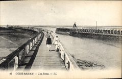 CPA Ouistreham Les Jetees