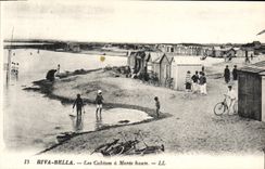 CPA Riva Bella Les Cabines A Maree Haute