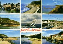 CPSM Port En Bessin port plage jetée