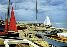 CPSM Saint Aubin Sur Mer club nautique