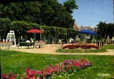 CPSM Saint Aubin Sur Mer Les Tennis