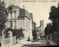 CPA Villers Sur Mer La Rue Pigeory