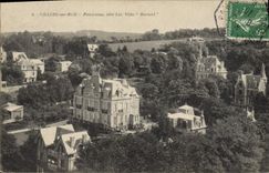 CPA Villers Sur Mer Panorama Cote Est Villa Mariani