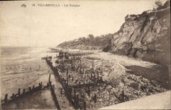 CPA Villerville La Falaise