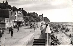 CPA Villerville Sur Mer La Plage Et Le Casino