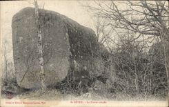 CPA St Sever La Pierre Coupée