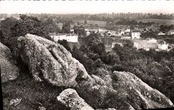 CPA Falaise Rochers Du Mont Mirat