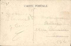 CPA environs de Caen Chateau De Beauregard L'Entree