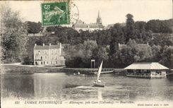 CPA L'Orne Pittoresque Allemagne Pres Caen Bourbillon