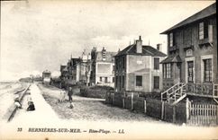 CPA Bernieres Sur Mer Rive Plage