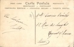 CPA Ancien Costume Paysanne Normande âne
