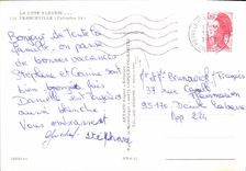 CPSM Franceville La Cote Fleurie