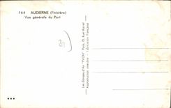 CPA Audierne Vue Generale Du Port