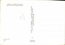 CPSM Brest Gare Routiere Et Gare SNCF