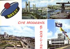 CPSM Brest La Ville Et I'Arsenal
