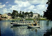 CPSM Brest Centre De Formation Marine Et Le Plan D'Eau