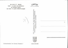 CPSM Brest Le Port De Plaisance Du Moulin Blanc pont albert Louppe