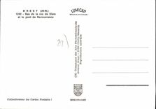 CPSM Brest Bas De La Rue De Siam Et Le Pont De Recouvrance