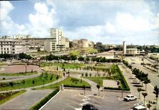 CPSM Brest Square Kennedy Vers Les Gares SNCF et routière