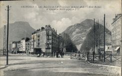CPA Grenoble Barriere De I'Aigle Et Cours De Saint André