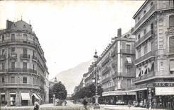 CPA Grenoble Le boulevard Gambetta