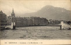 CPA Grenoble Les Quais Le Moucherotte