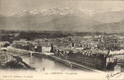 CPA Grenoble Vue Generale