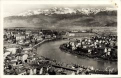 CPA Grenoble Vue Generale Sur La Tronche ile verte