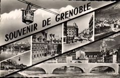 CPA Souvenir De Grenoble