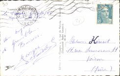 CPA Souvenir De Grenoble