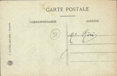 CPA Grenoble Square Des Postes