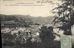 CPA La Bourboule Vue Generale Prise Du Mont Sans Souci