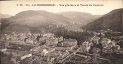 CPA La Bourboule Vue Generale Et Vallee De Vendeix