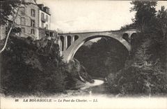 CPA La Bourboule Le Pont Du Charlet