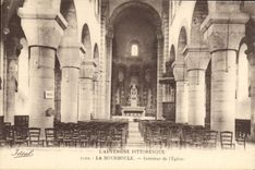 CPA La Bourboule Interieur De I'Eglise