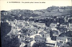 CPA La Bourboule Vue Generale Prise A Travers Les Arbres