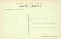 CPA La Bourboule Square Joffre