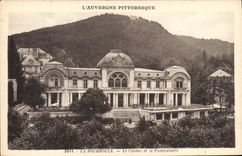 CPA La Bourboule Le Casino Et Le Funiculaire