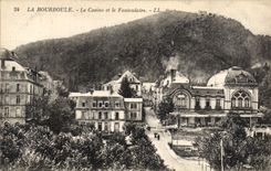 CPA La Bourboule Le Casino Et Le Funiculaire