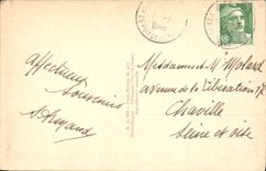 CPA La Bourboule Boulevard De I'Hotel De Ville Et Thermes