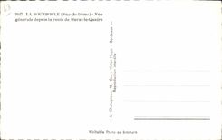 CPA La Bourboule Vue Du Grand Etablissement Et I'Eglise