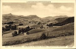 CPA La Bourboule Les Monts Et La Plateau De Charlannes route du golf