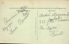 CPA La Bourboule entrée De I'Etablissement Thermal