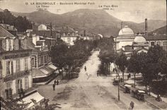 CPA La Bourboule Boulevard Marechal Foch Le Tenon