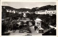 CPA La Bourboule Jardins De I'Establissement Thermal
