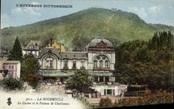 CPA La Bourboule La Casino Et Le Plateau De Charlannes