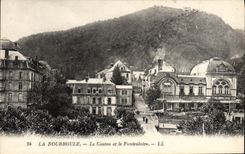 CPA La Bourboule Le Casino Et Le Funiculaire