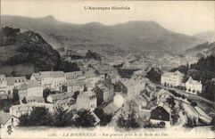 CPA La Bourboule Vue Generale Prise De La Roche Des Fees