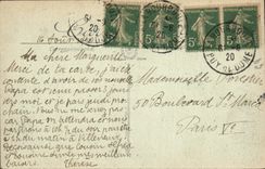 CPA La Bourboule Vue Generale Et La Vallée De Vendeix