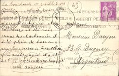 CPA La Bourboule Le Pont Du Charlet